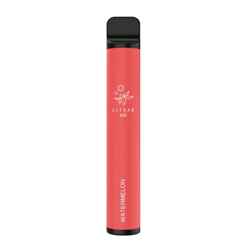 Elf Bar 600 Watermelon Dispoable Vape Pod 20mg Nicotine